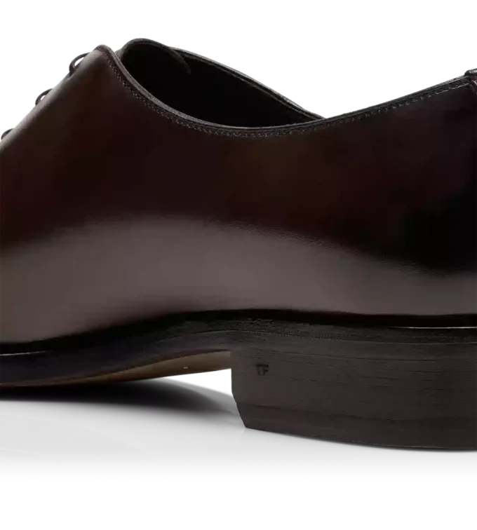 Burnished Leather Whole Cut Lace Up Burnished Leather Whole Cut Lace Up