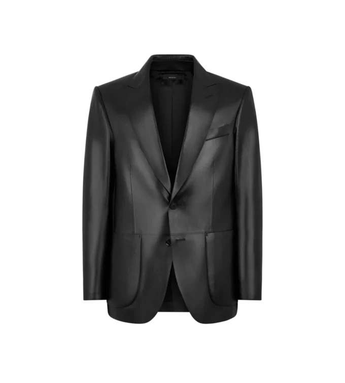Buttery Leather Bonded Blazer Buttery Leather Bonded Blazer