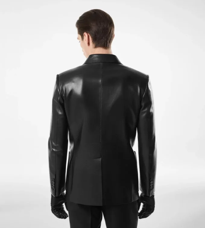 Buttery Leather Bonded Blazer Buttery Leather Bonded Blazer