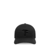 Canvas and Smooth Leather Cap
