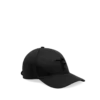 Canvas and Smooth Leather Cap