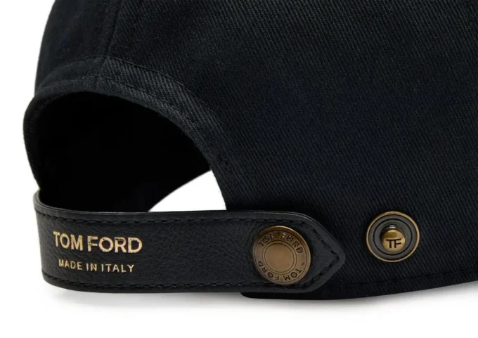 Canvas and Smooth Leather Cap