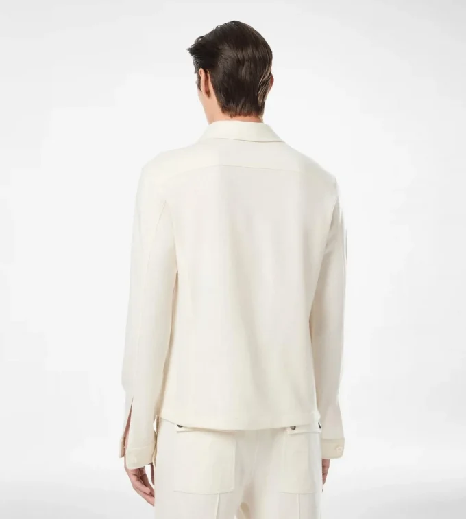 Cashmere Chest Pocket Outershirt