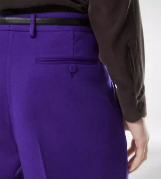 Cashmere Double Splittable Twill Pant