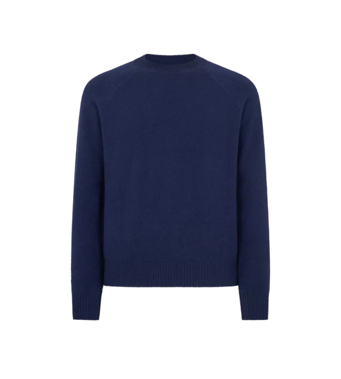 Cashmere Lambswool Crew Neck Sweater
