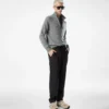 Cashmere Lambswool Half Zip