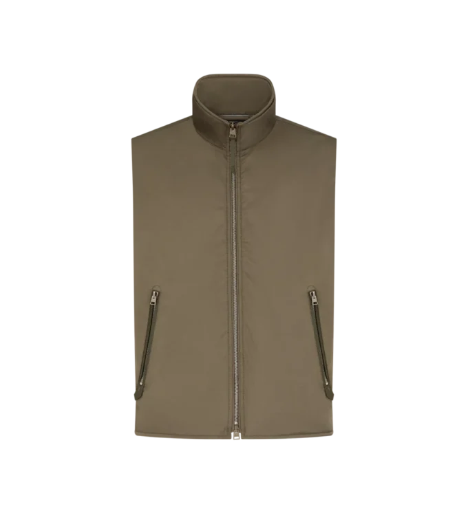 Cashmere-Lined Gilet