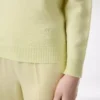 Cashmere Off the Shoulder V-Neck Knit