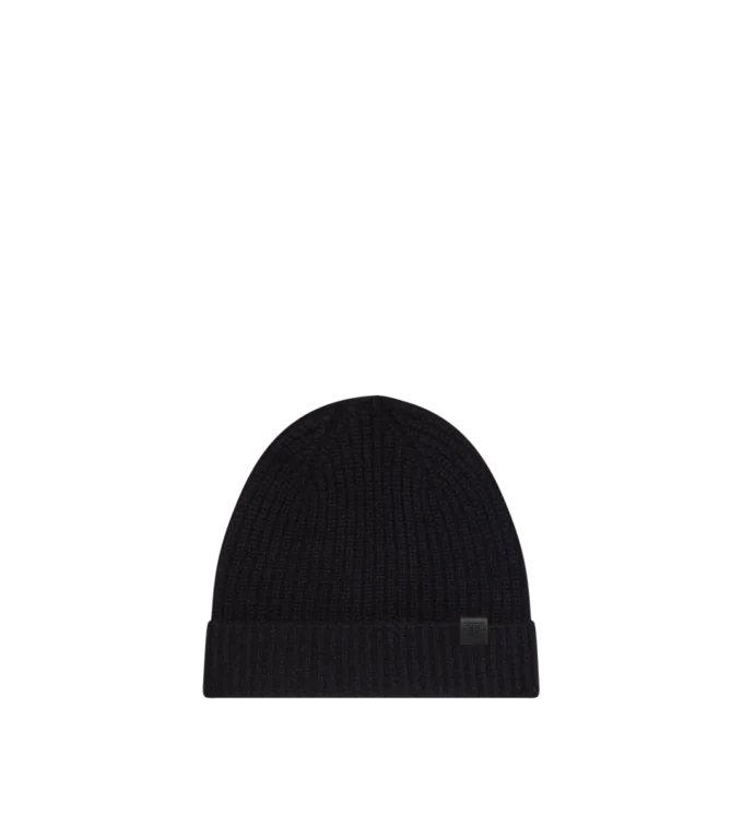 Cashmere Rib Beanie