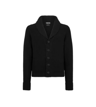 Cashmere Shawl Collar Cardigan