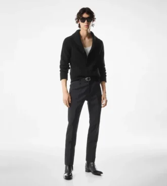 Cashmere Shawl Collar Cardigan