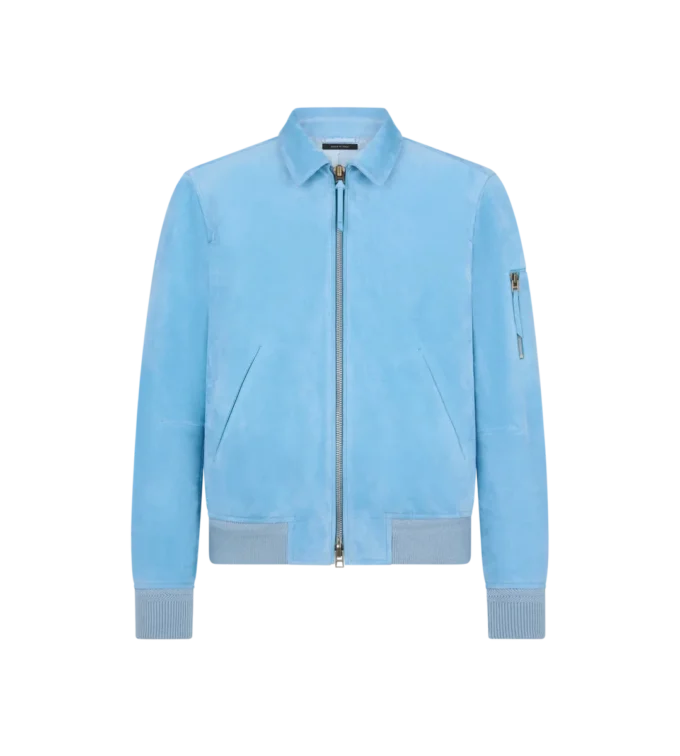 Cashmere Suede Collar Blouson Cashmere Suede Collar Blouson