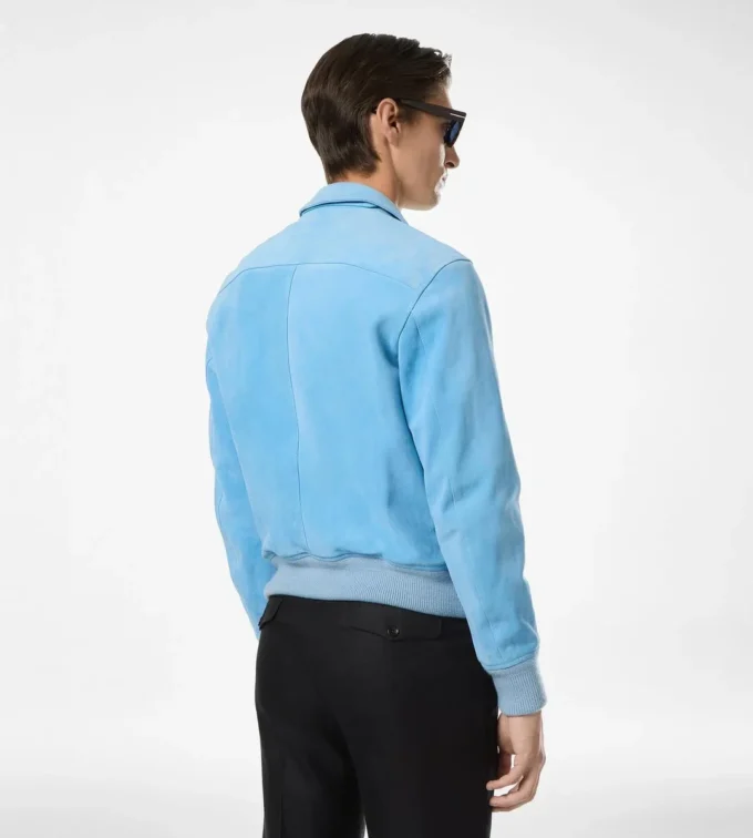 Cashmere Suede Collar Blouson Cashmere Suede Collar Blouson
