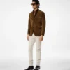 Cashmere Suede Military Jacket