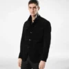 Cashmere Suede Military Jacket Cashmere Suede Military Jacket