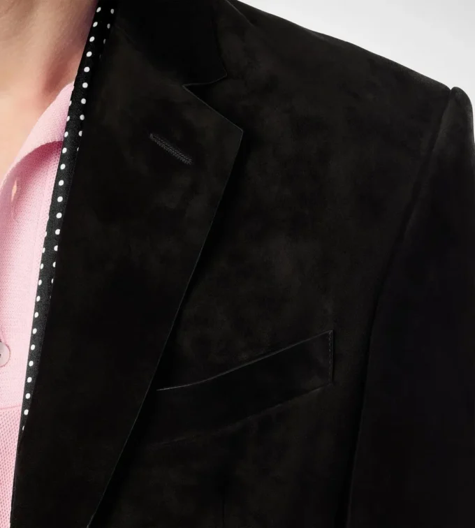 Cashmere Suede Sartorial Blazer