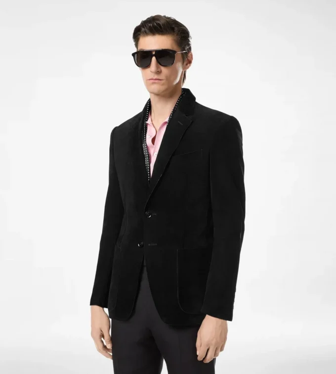 Cashmere Suede Sartorial Blazer