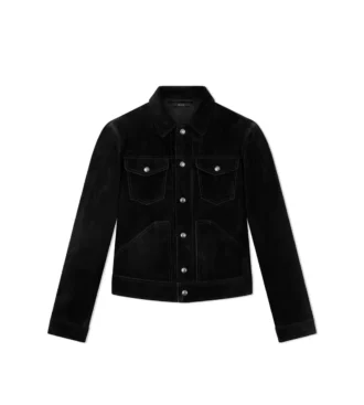 Cashmere Suede Western Jacket