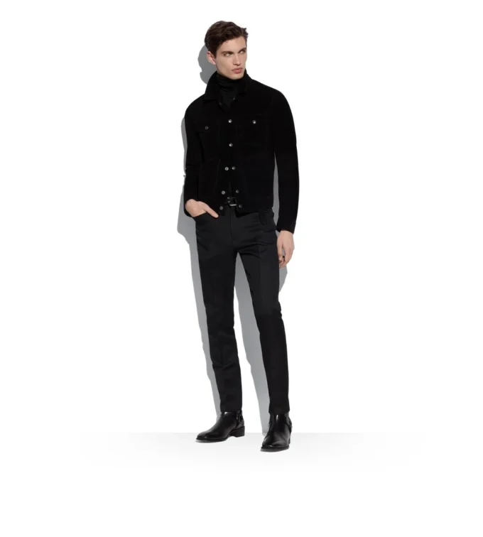 Cashmere Suede Western Jacket Cashmere Suede Western Jacket
