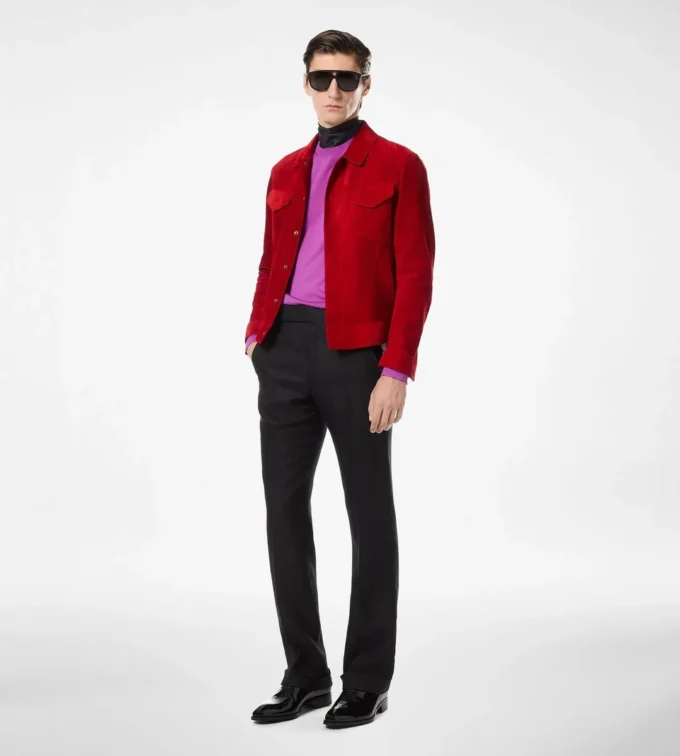 Cashmere Suede Western Jacket Cashmere Suede Western Jacket