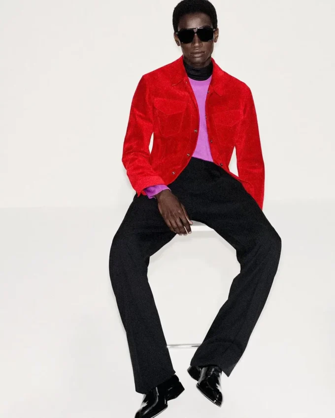 Cashmere Suede Western Jacket Cashmere Suede Western Jacket