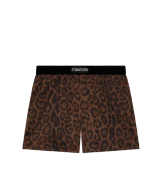 Cheetah Silk Boxers Cheetah Silk Boxers