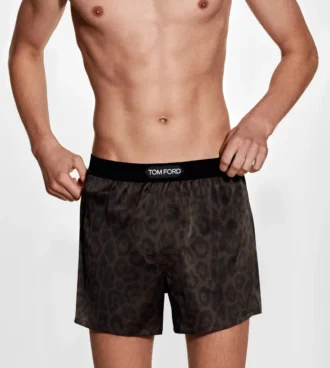 Cheetah Silk Boxers Cheetah Silk Boxers