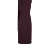 Cocktail Dress with Cut Out and Scarf Detail