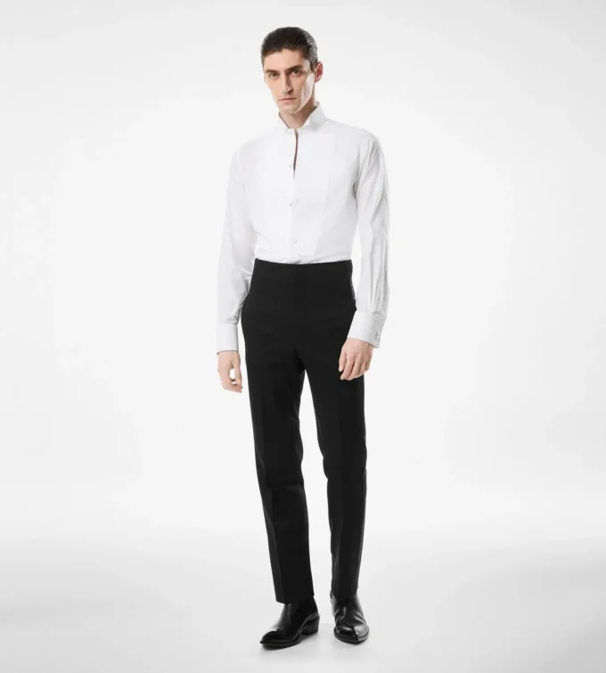 Cocktail Voile Slim Fit Evening Shirt