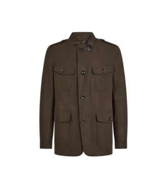 Compact Nylon Military Jacket
