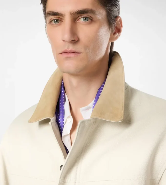 Cotton Canvas Workwear Jacket