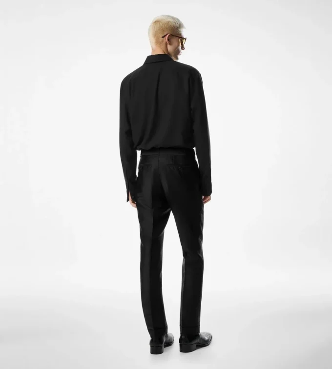 Cotton Cashmere Fluid Fit Shirt