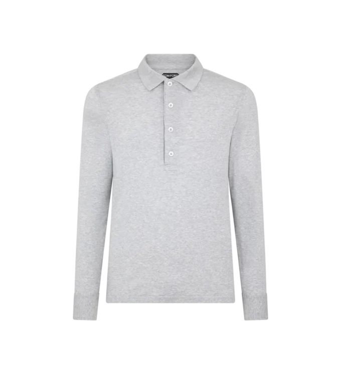 Cotton Cashmere Silk Polo