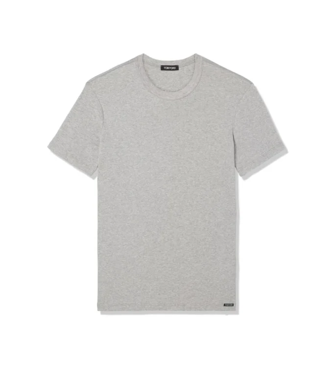 Cotton Crewneck T-Shirt