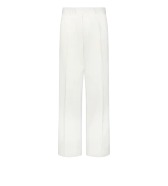 Cotton Drill Wide Leg Pant