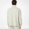 Cotton Silk Cashmere Half Button Pullover