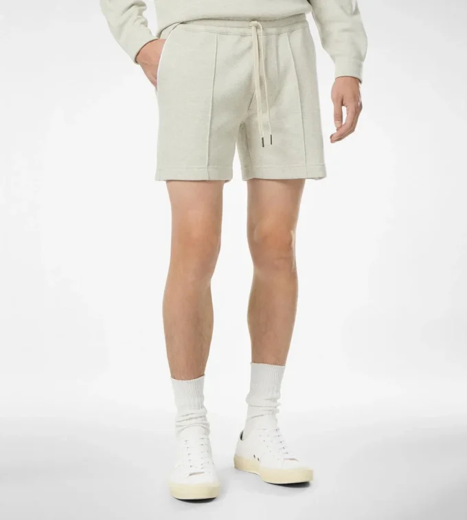 Cotton Silk Cashmere Shorts