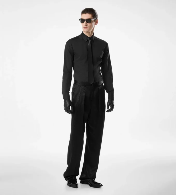 Cotton Silk Classic Fit Shirt