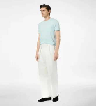 Cotton Silk Crew Neck T-Shirt Cotton Silk Crew Neck T-Shirt
