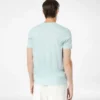 Cotton Silk Crew Neck T-Shirt