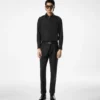 Cotton Silk Faille Military Shirt