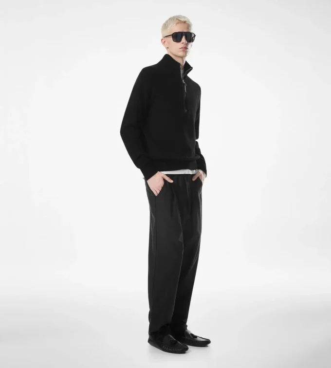 Cotton Silk Fluid Twill Light Pant