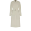 Cotton Silk Gabardine Trench Coat