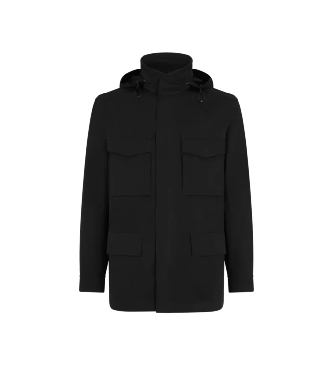 Cotton Silk Reps Field Jacket