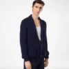 Cotton Silk Shawl Collar Cardigan