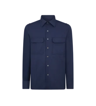 Cotton Twill Military Shirt