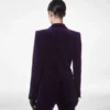 Cotton Velvet Single Breasted Jacket