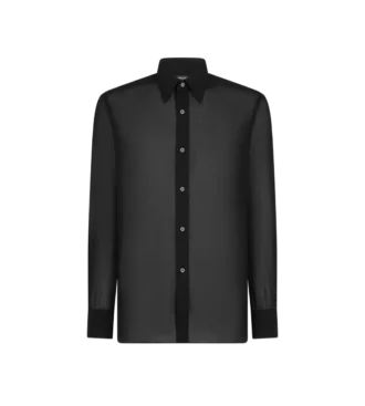 Cotton Voile Fluid Fit Shirt