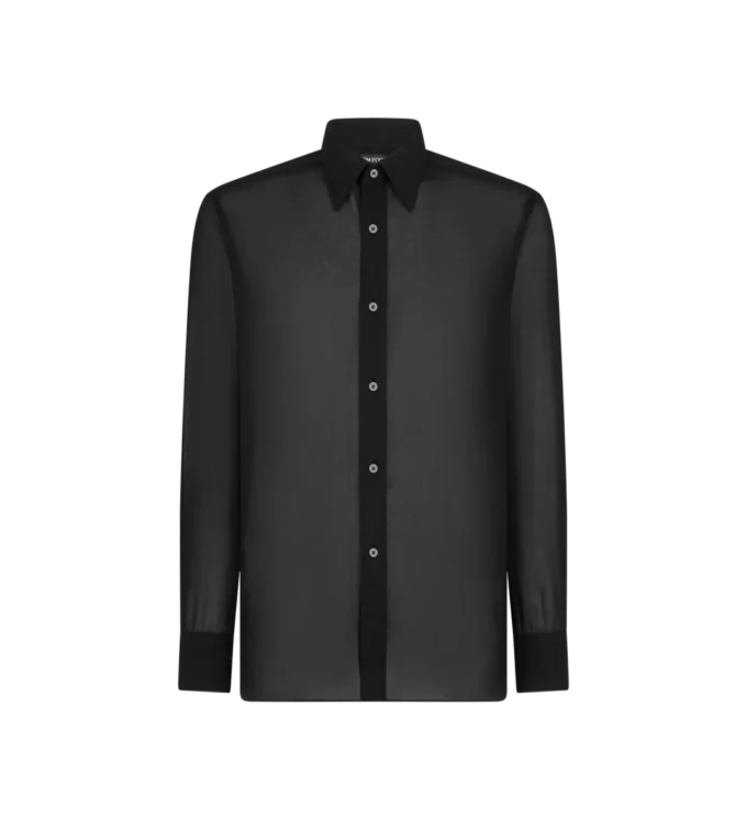 Cotton Voile Fluid Fit Shirt