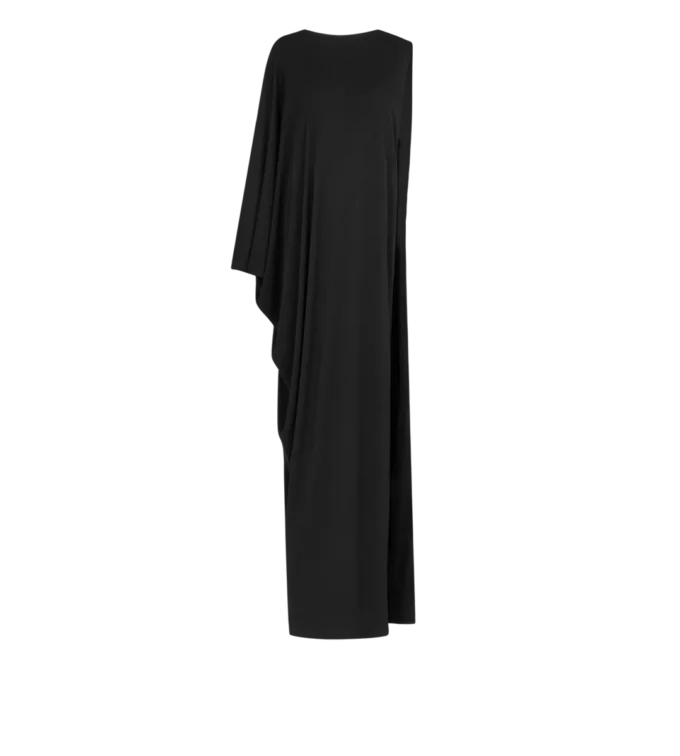 Crepe Jersey Evening Dress